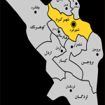 نقشه شهرکرد - امداد خودرو شهرکرد