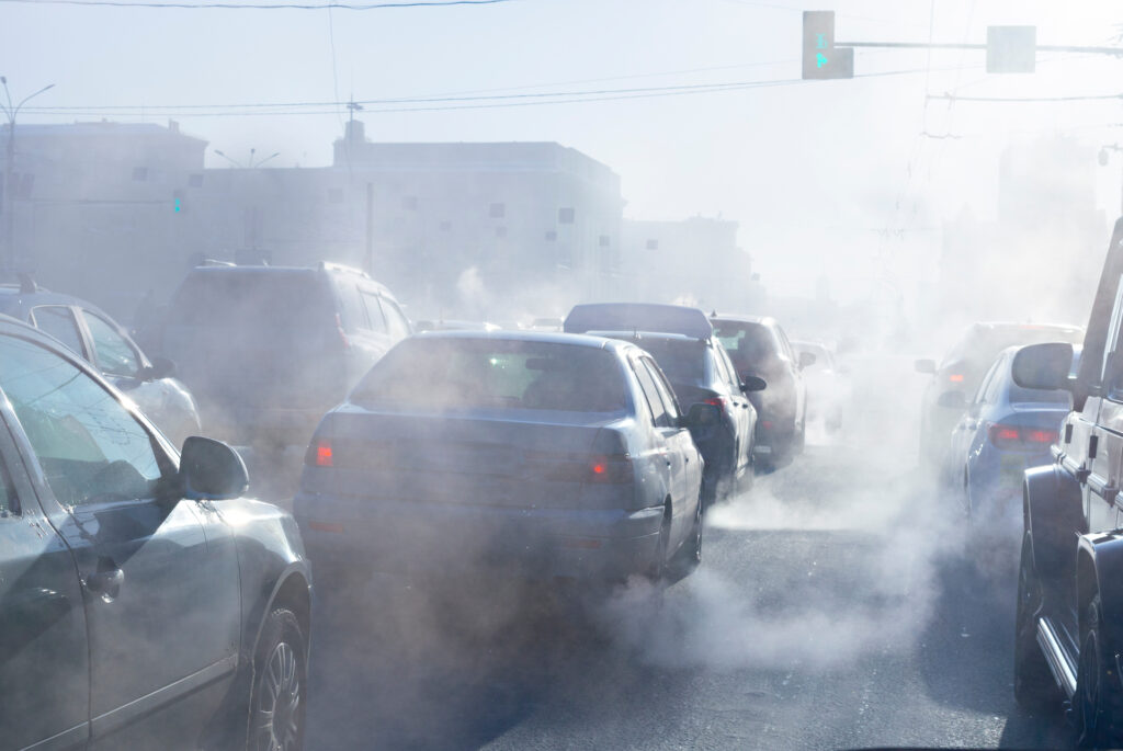 آلودگی هوا و خودرو ها