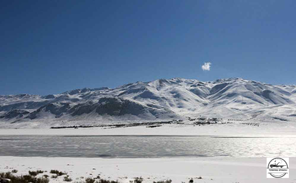 فصل زمستان و دریاچه سولقان